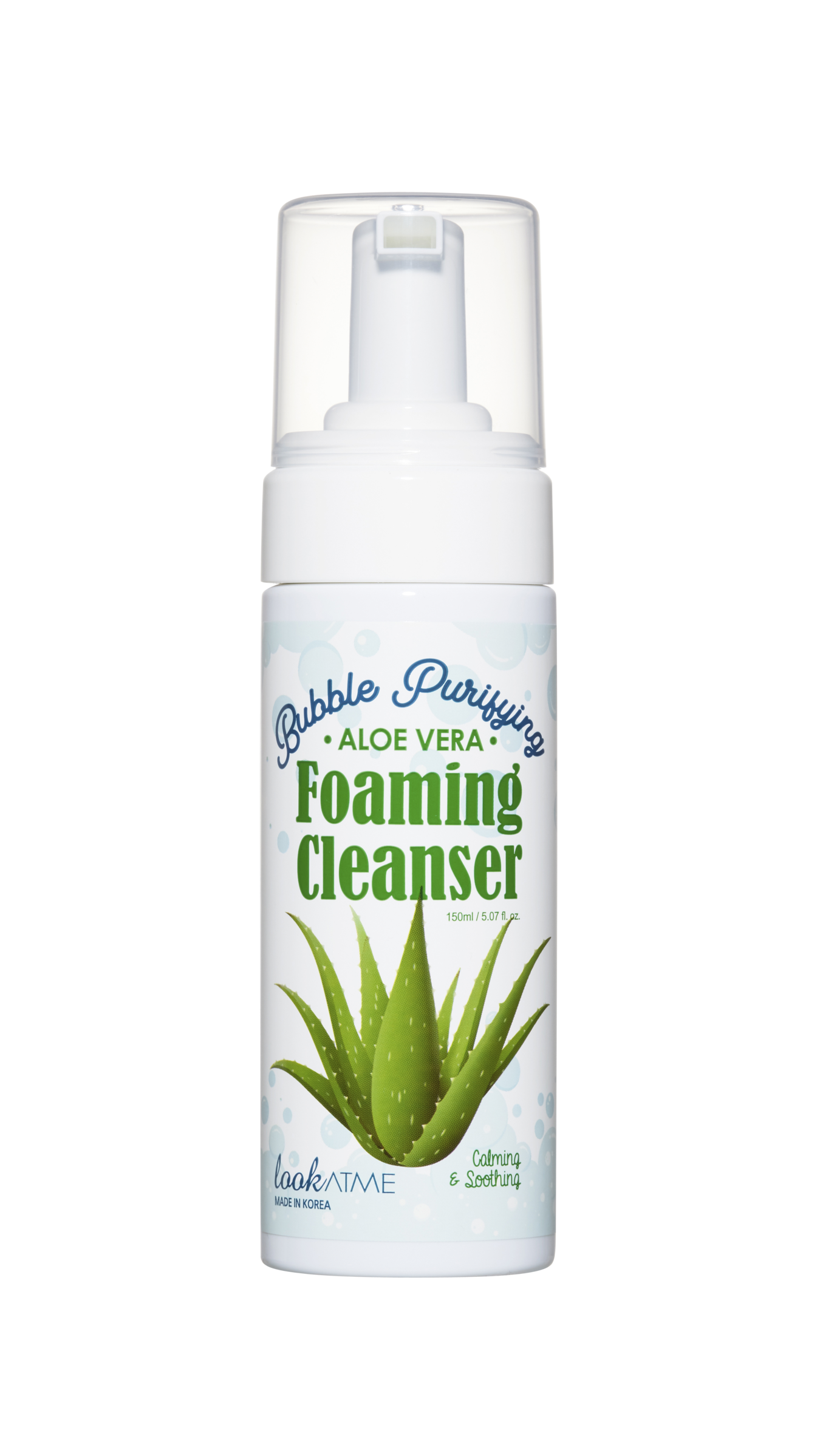 lookATME BUBBLE PURIFYING FOAMING CLEANSER ALOE VERA