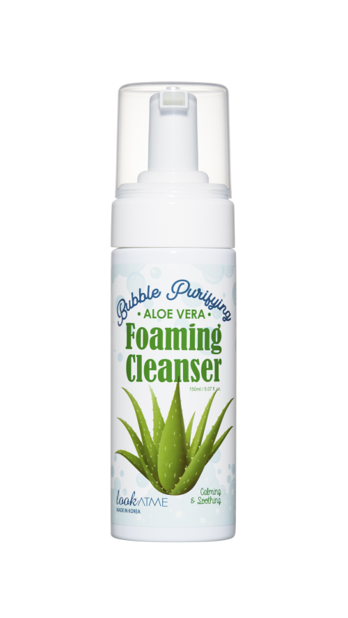 lookATME BUBBLE PURIFYING FOAMING CLEANSER ALOE VERA