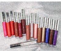 Wholesale custom your logo vegan glitter shiny private label lipgloss