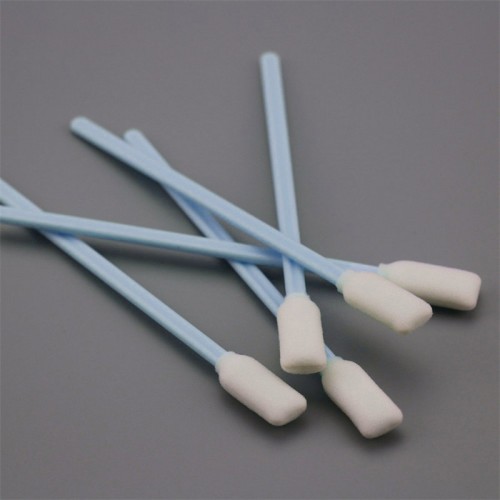Rectangular Head Closed-cell Polyurethane Cleanroom Foam Swab Precision Cleaning Cotton Bud