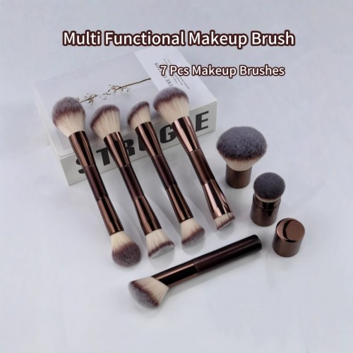 Custom High Quality 7Pcs Makeup Brush Set