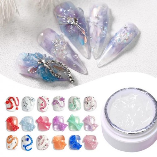 Custom Private Label UV Nail Tip Glue Gel Fake Nail Glue For Press On Nails