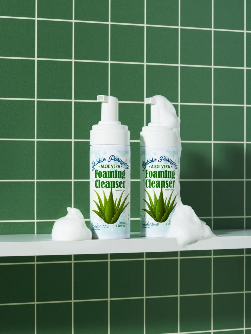 lookATME BUBBLE PURIFYING FOAMING CLEANSER ALOE VERA