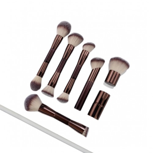 Custom High Quality 7Pcs Makeup Brush Set