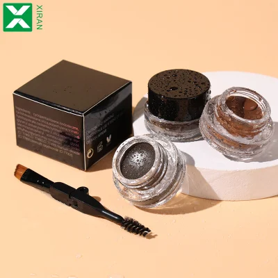 10 Colors High Pigmented Eyebrow Cream 24 Hour Wear Eyebrow Pomade