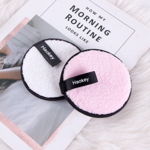 2020 Hot Selling Makeup Remover Cleaning sponge Microfiber Washable Facial Makeup Remover Pad