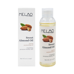 4oz 118ml cosmetic grade melao organic sweet almond oil for sale wholesale