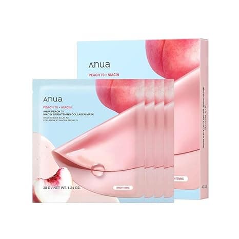 ANUA Peach 70 Niacin Brightening Collagen Mask