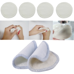 Bamboo Cotton Rounds Pads with Laundry Bag Makeup Remover Pads With Customized Packaging