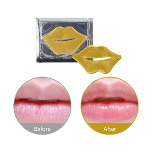 Best Selling Anti-Aging Collagen Silicone Crystal 24K Gold Neck/Face/Lip/Eye/ Forehead Mask