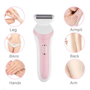 China hot selling lady shaver mini size facial shaver with battery