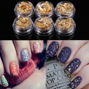 China manufacturer low price decoration DIY gold leaf nail art