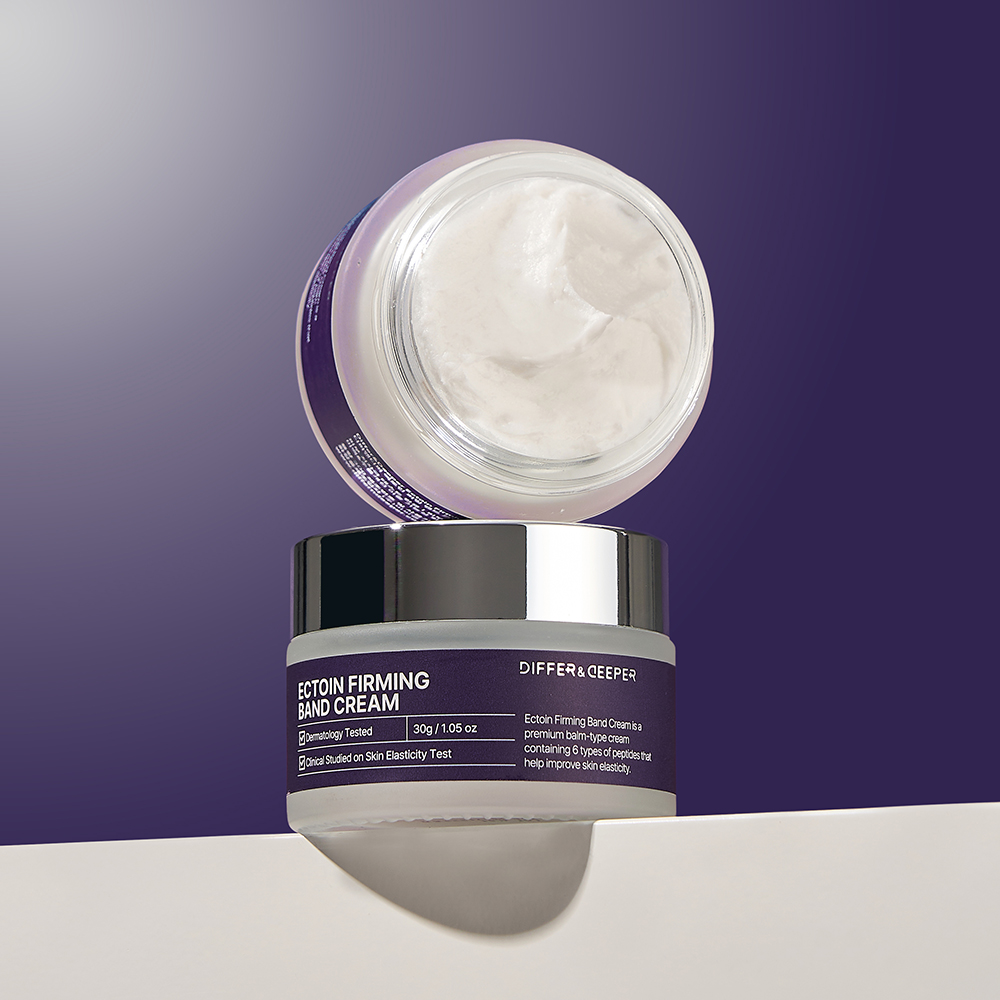 CPNP_DIFFER&amp;DEEPER Ectoin Firming Band Cream Ectoin 6 types of peptide complex, Wrinkle
