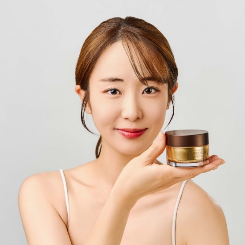 Cre8skin Super Aqua High Moisture Korean Ginseng Nutrition Skincare Cosmetic Cream