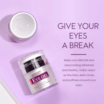 Custom Logo Herbal Puffiness Moisturizing Treatment Eye Gel for Wrinkles