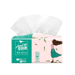 Custom Printed Soft Pack Tissue Paper Facial Tissue Paper