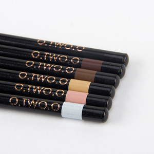 fashion 6 color eyebrow pencil wooden eyebrow pencil O.TWO.O long lasting