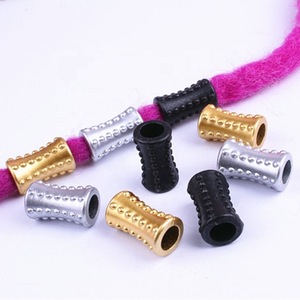 Free Shipping 7mm Plastic Acrylic Hair Dread Beads Dreadlock Accessories for Hair Extension Braid Tools