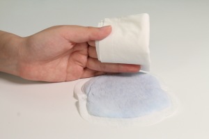 Gummed nursing pads  disposable  breast sanitary pads