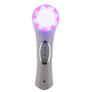 Hot Selling battery operated Blue light  vibration massage beauty equipment  products for home use personal beauty care