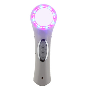 Hot Selling battery operated Blue light  vibration massage beauty equipment  products for home use personal beauty care