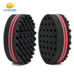 Hot selling Soft Foam Roller Magic Hair Twist Sponge/afro coil wave dreads sponge brush