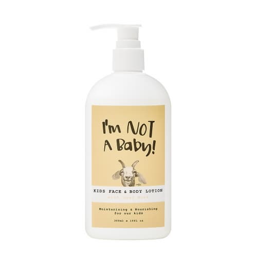 I’m NOT A Baby Kids Face &amp; Body Lotion with Goat Milk