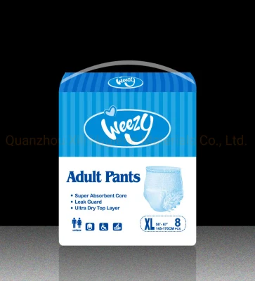 Incontinence Underwear Pull up Disposable Nursing Pants for Adult Diapers Pant Training Plastic Pull up Adult Pant Style Diper/Adult Diapers Exporter