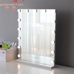 Large Hollywood Makeup Vanity Mirror with Bulbs light makeup light makeup dressing mirror