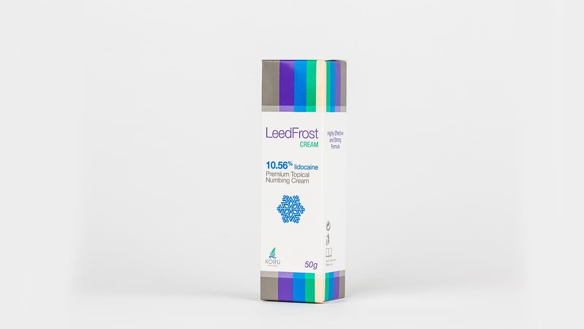 LeedFrost Cream 50 g - Premium topical numbing cream