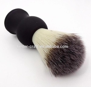 Man bristles synthetic shaving brush