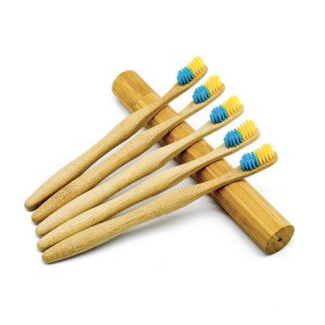 New Product Ideas Custom Biodegradable Moso Bamboo Toothbrush Bamboo Toothbrush Wholesale