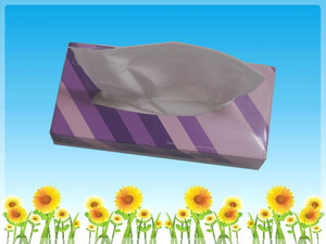 OEM custom printed box facial tissue