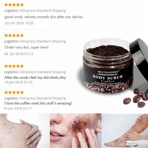 OEM Factory Manufacture Body Scrub Wholesale Body Scrub Sea Salt Scrub