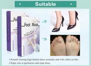 OEM professional foot beauty care products remove the dead skin of the feet foot mask