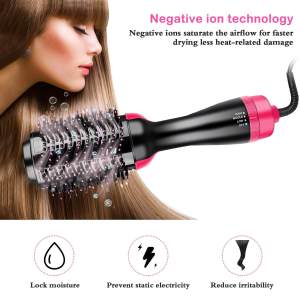 Perfect Heat Hot Air Styler and Dryer Brush  hot air rotating hair brush one-step hair dryer volumizer hot air brush
