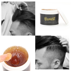 Private brand 120g honey Bee Wax strong hold hair styling Product hair pomade wax