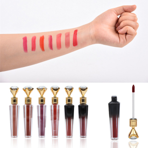 Private Label Long Lasting Makeup Lip Gloss Waterproof Moisturizing Diamond Matte Liquid Lipstick