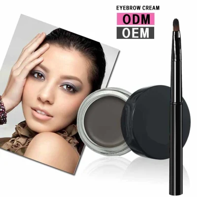 Private Label Makeup Eyebrow Pomade Gel 3 Colors Waterproof Brow Pomade