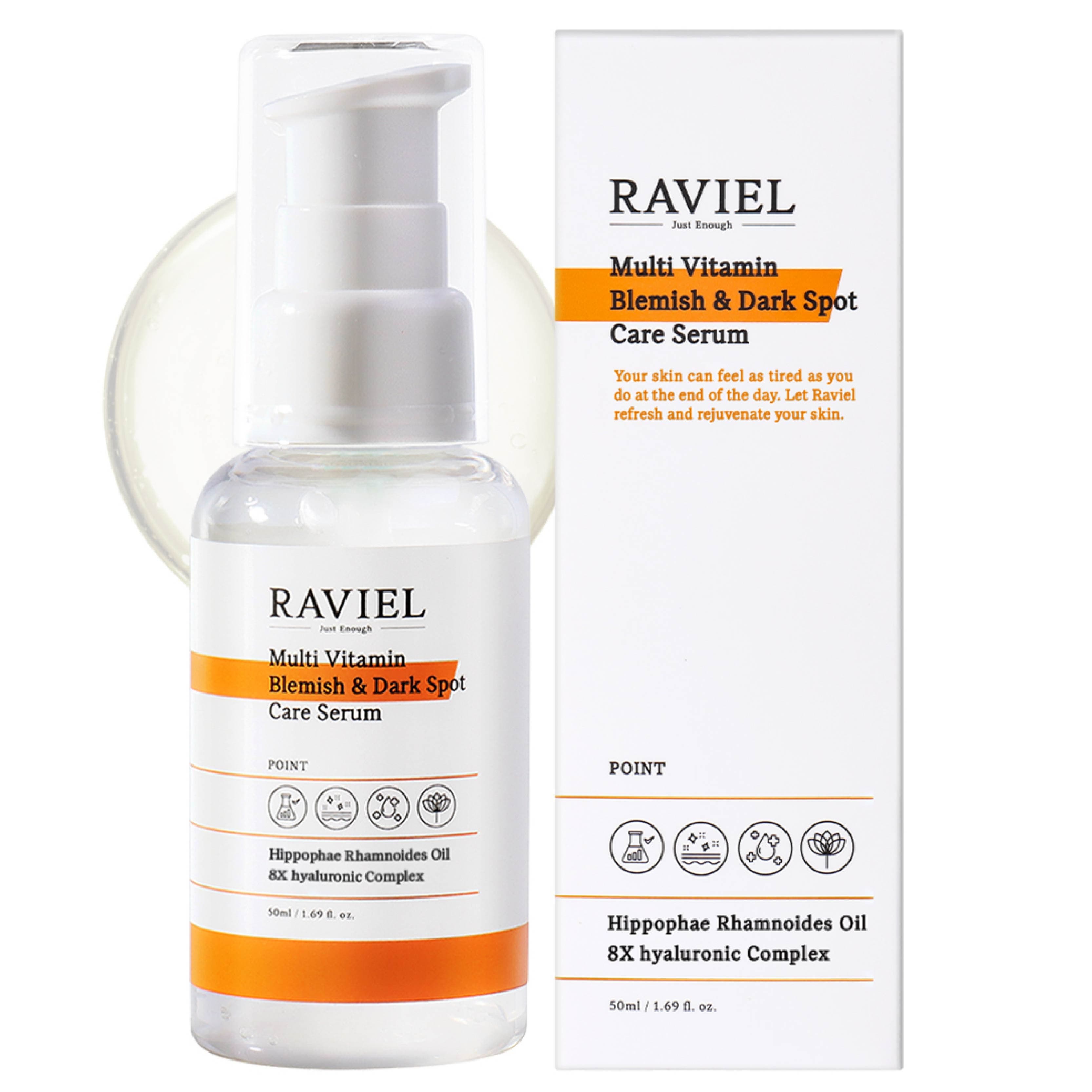 [RAVIEL] Multi Vitamin Blemish &amp; Dark Spot Care Serum 50ml