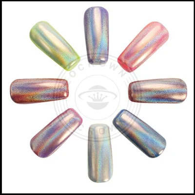 Sugar Magpie Holographic Glitter Powder Nail Art Manicure Chrome Pigment