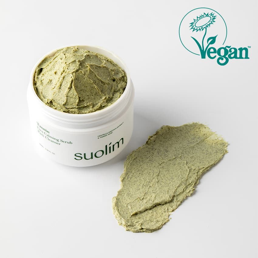 Suolim Tannin Cica Calming Scrub Pack Cleanser 