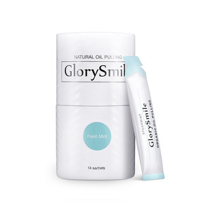 Vegan 100% Natural Lemon Coconut Oil Pulling Mouthwash  in Sachet