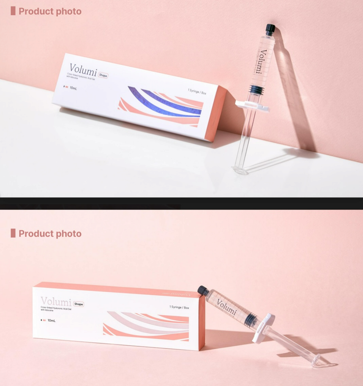 VOLUMI 10ML, Cross-Linked Hyalyronic Acid Gel, Filler for face and body