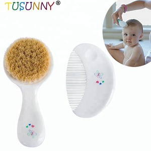 Wholesale Eco-friendly Baby Hair Brush And Comb Set Care Product