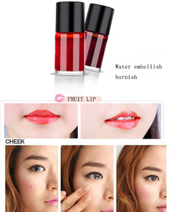 Wholesale korean lip tint oem and cheek  liquid color blush makeup