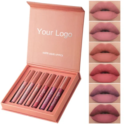 Wholesale Makeup Long Lasting Non-Stick Cup Customize Lip Gloss Gift Lipstick