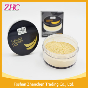 Wholesale Menow new product banana flavour luxury powder,oil-concrol waterproof loose powder