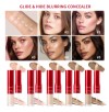 Double-ended Highlight Shadow Concealer Stick12HR Full Coverage Matte Stick for Under Eye Dark Circles &Facial Contour