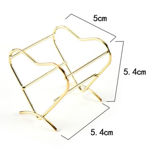 Makeup Sponge Dryer Blender Stand Heart Shape Steel Sponge Holder